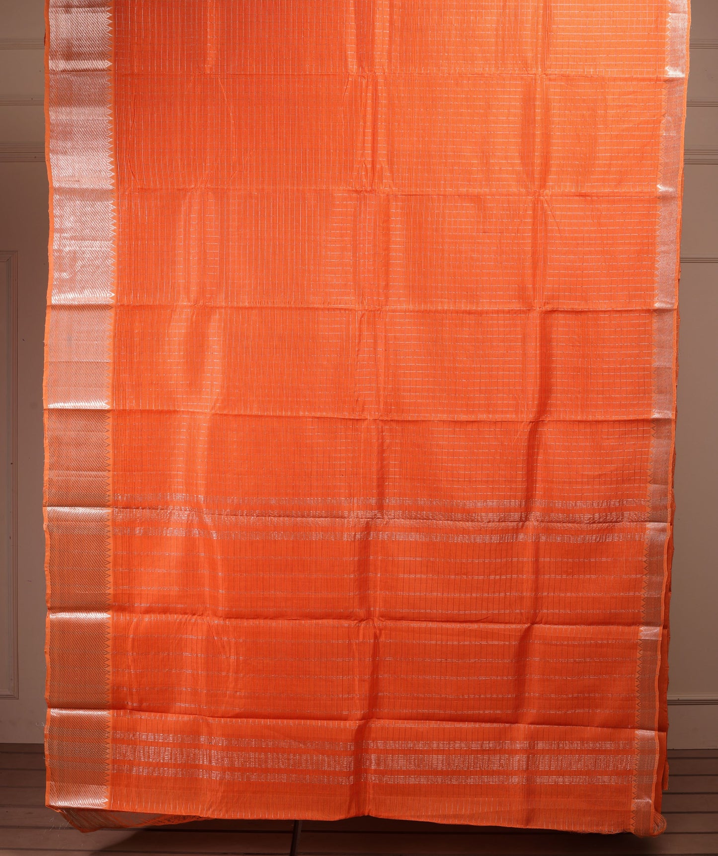 Mangalgiri silk saree with tussar blouse